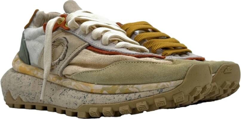 Satorisan Beige Dharma Sneakers Lente Zomer 2024 Multicolor Dames