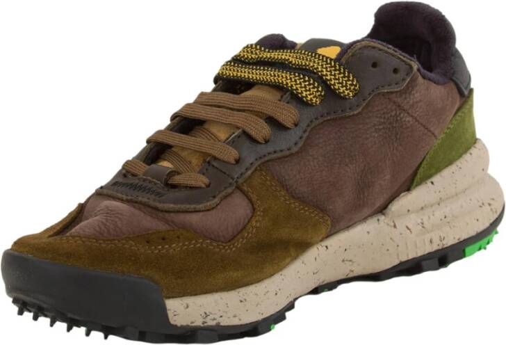 Satorisan Casual Sneaker Schoenen voor Mannen Brown Heren