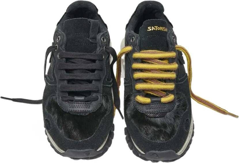 Satorisan Chacrona Metta Premium Sneakers Black Dames