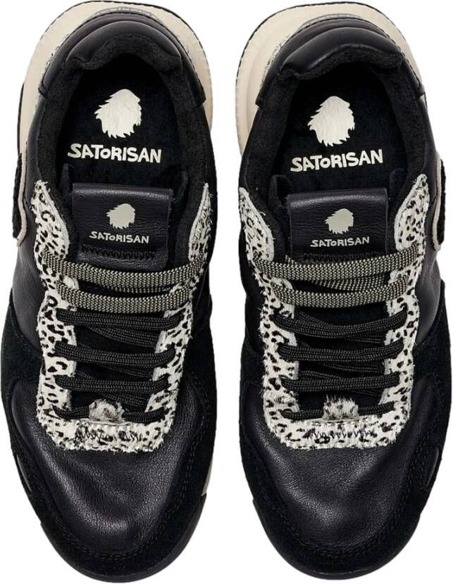 Satorisan Chacrona Premium Sneakers Black Dames