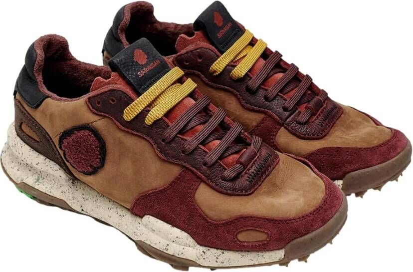 Satorisan Chacrona Premium Sneakers Brown Heren