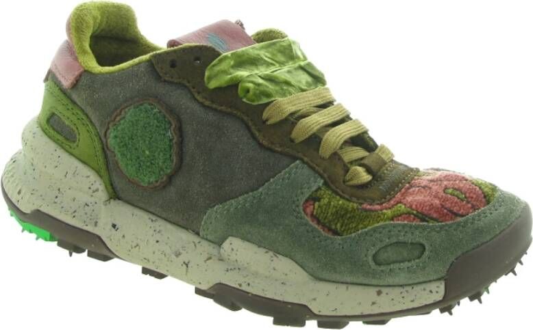 Satorisan Groene Killim Luipaard Schoenen Green Heren