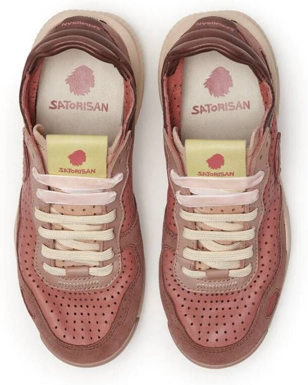 Satorisan Jungle Leaf Cross Trainer Pink Dames