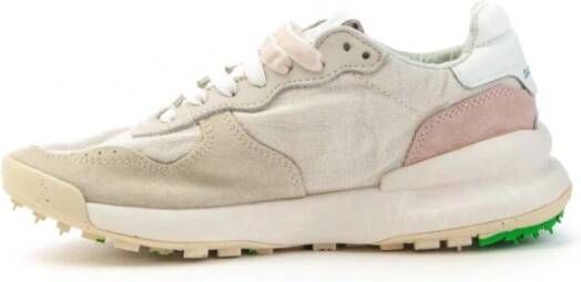 Satorisan Linnen Sneakers Beige Dames