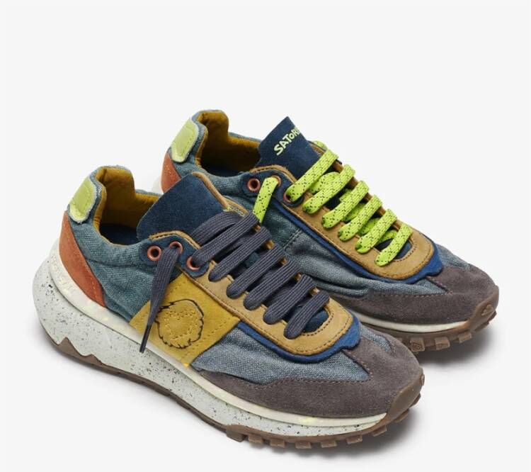 Satorisan Multikleur Sneakers voor Mannen Multicolor Heren