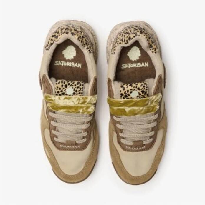 Satorisan Premium Driftwood Sneaker Beige Dames