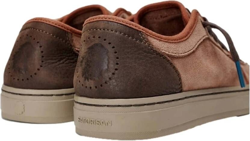 Satorisan Suede Faded Chestnut Veterschoenen Brown Heren