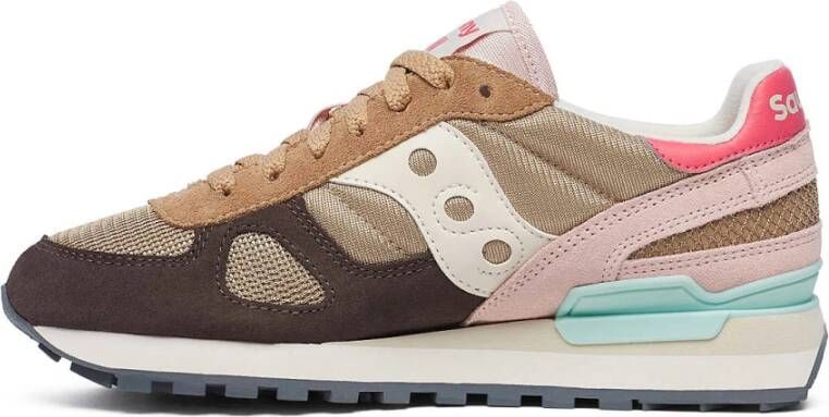 Saucony Beige Sneakers met EVA-demping Beige Dames