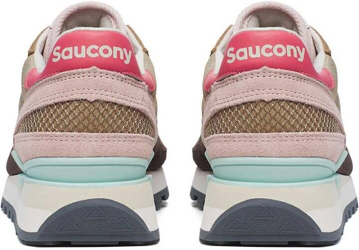 Saucony Beige Sneakers met EVA-demping Beige Dames