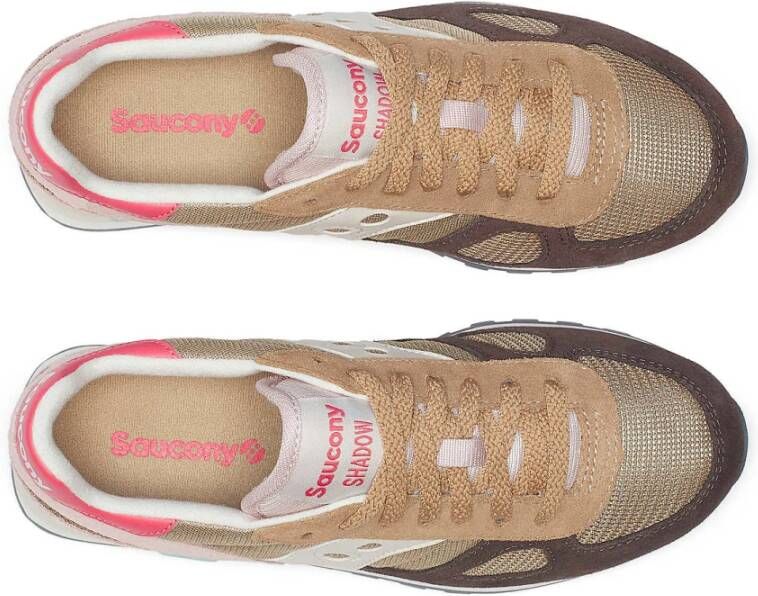 Saucony Beige Sneakers met EVA-demping Beige Dames