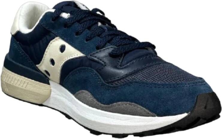 Saucony Blauw Crème Sneakers Blue Heren