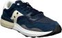 Saucony Jazz NXT Leren en Stoffen Sneakers Blue Heren - Thumbnail 9