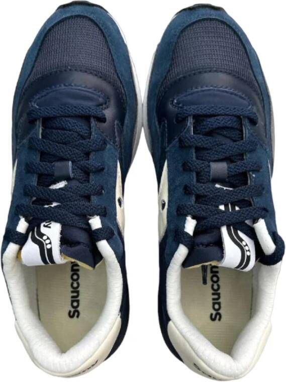 Saucony Blauw Crème Sneakers Blue Heren