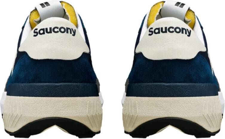 Saucony Blauwe Originele Sneakers Blue Heren