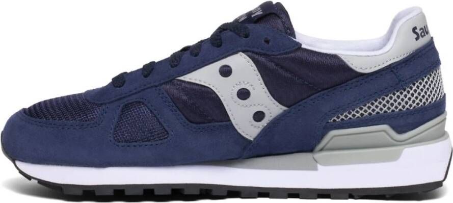 Saucony Blauwe Sneakers met Comfortabele Pasvorm Blue Heren