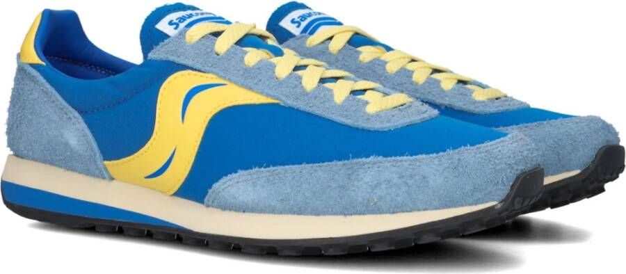 Saucony Blauwe Suède Dames Trainer Sneakers Blue Dames