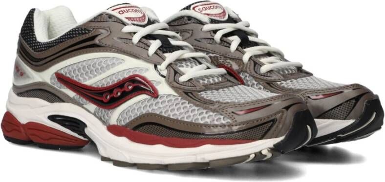 SAUCONY Lage Sneakers Dames Progrid Omni 9 Maat: 41 Materiaal: Mesh Kleur: Bruin - Foto 3