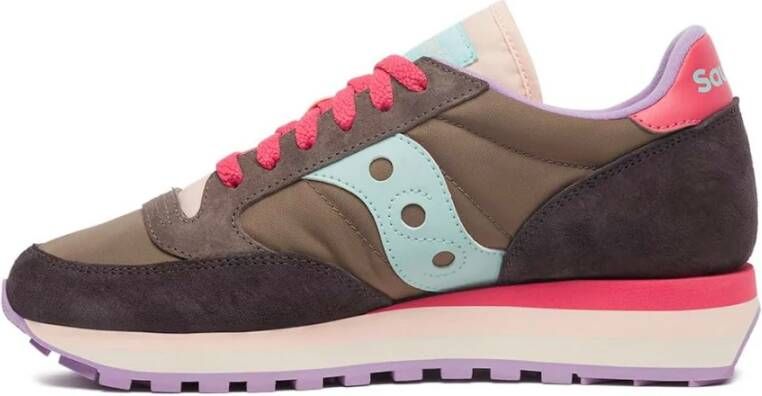 Saucony Bruine Sneakers Lichtgewicht Comfort Beperkte Oplage Brown Dames