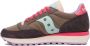 Saucony Bruine Sneakers Lichtgewicht Comfort Beperkte Oplage Brown Dames - Thumbnail 2