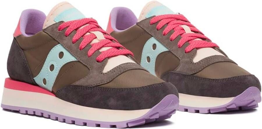 Saucony Bruine Sneakers Lichtgewicht Comfort Beperkte Oplage Brown Dames