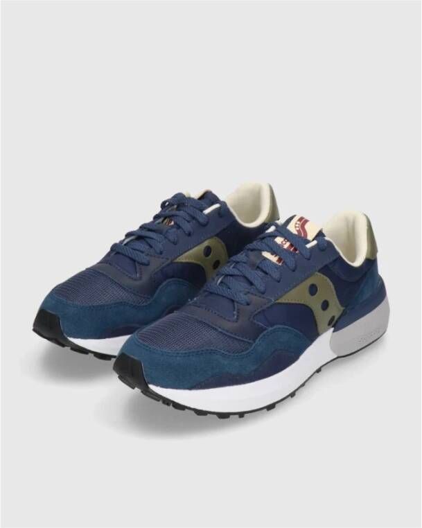 Saucony Casual Sneakers voor Mannen en Vrouwen Blue Heren