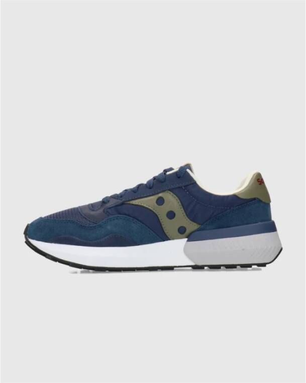 Saucony Casual Sneakers voor Mannen en Vrouwen Blue Heren