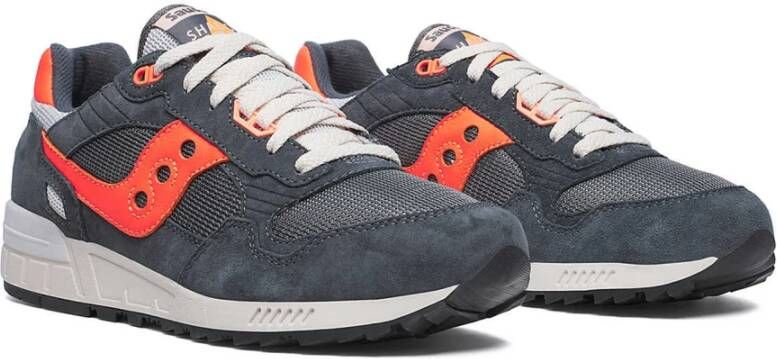 Saucony Grijs Oranje Shadow 5000 Sneakers Gray Heren