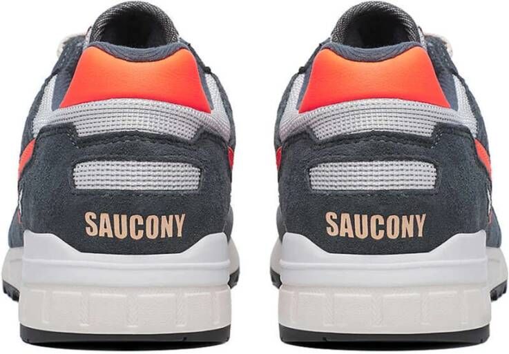 Saucony Grijs Oranje Shadow 5000 Sneakers Gray Heren