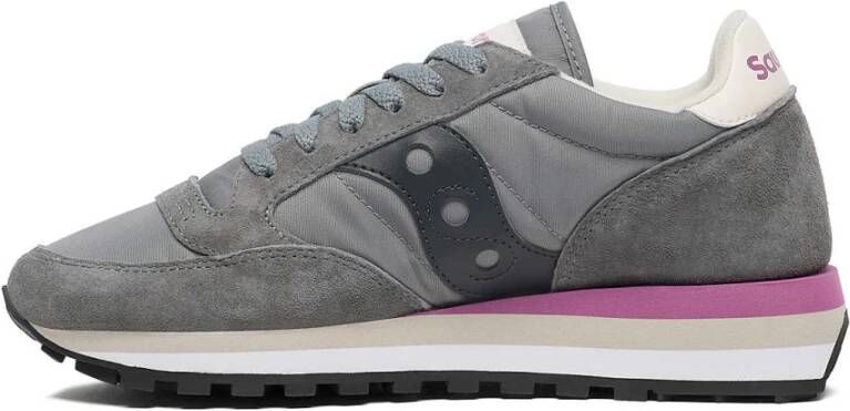 Saucony Grijze Sneakers Lichtgewicht Triple Tussenzool Beperkte Oplage Gray Dames