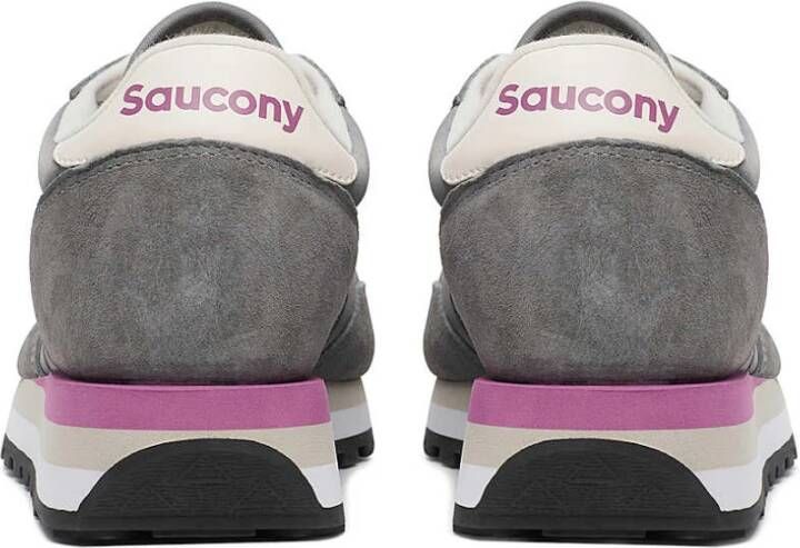 Saucony Grijze Sneakers Lichtgewicht Triple Tussenzool Beperkte Oplage Gray Dames