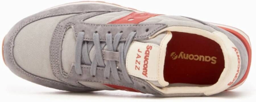 Saucony Grijze Sneakers met Golvende Zool Gray Heren