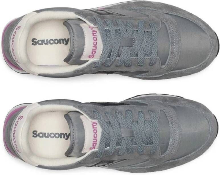 Saucony Grijze Sneakers Triple Tussenzool Comfort Gray Dames