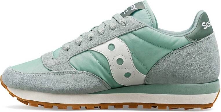 Saucony Groene Jazz O Sneakers Lichtgewicht Comfort Stijl Green Dames