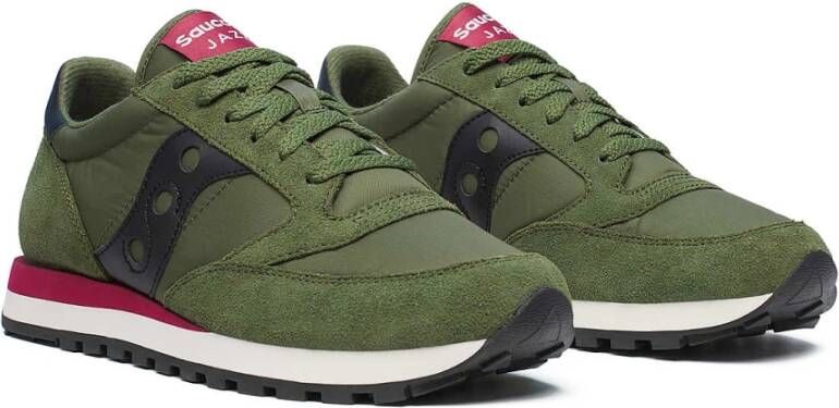 Saucony Groene Jazz Originals Sneakers Green Heren