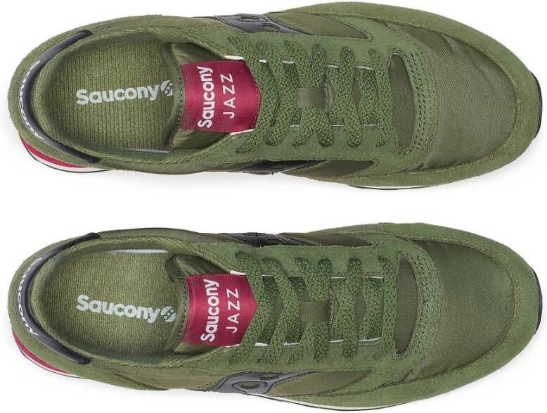 Saucony Groene Jazz Originals Sneakers Green Heren