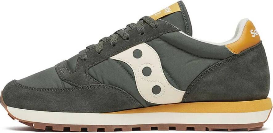 Saucony Groene Sneakers met Verwijderbare Binnenzool Green Heren