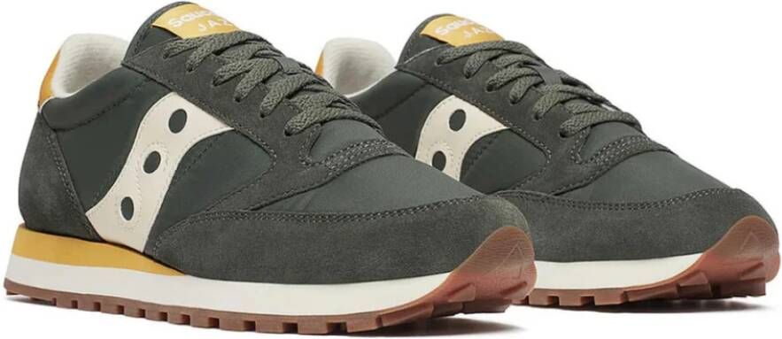 Saucony Groene Sneakers met Verwijderbare Binnenzool Green Heren