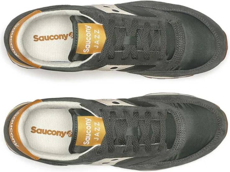 Saucony Groene Sneakers met Verwijderbare Binnenzool Green Heren