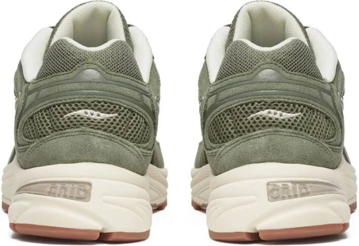 Saucony Groene Sportieve Mesh Sneakers Green Heren