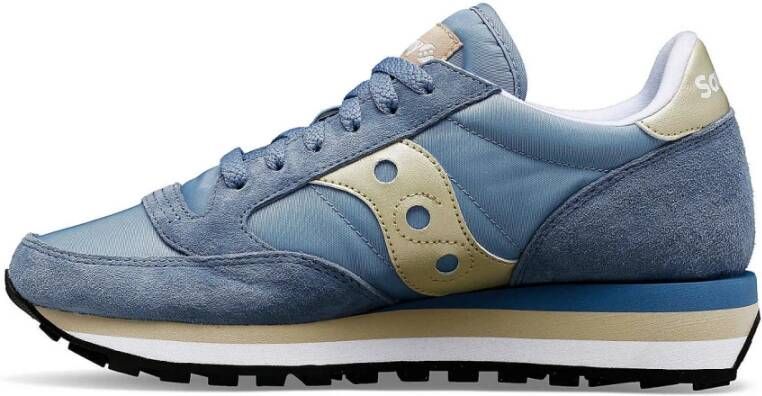 Saucony Heldere Blauwe Jazz Triple Sneakers Multicolor Dames