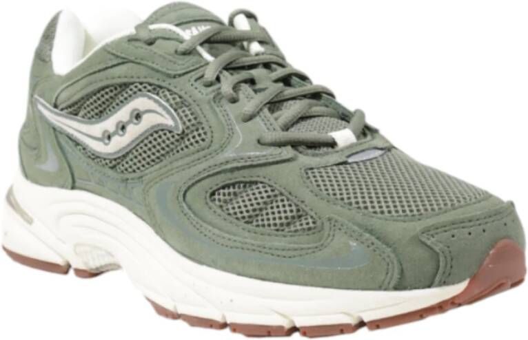 Saucony Heren Leren Sneakers Collectie Green Heren