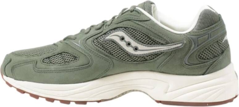 Saucony Heren Leren Sneakers Collectie Green Heren