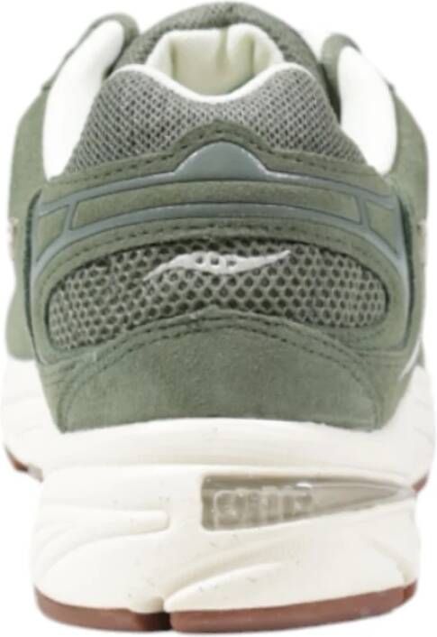 Saucony Heren Leren Sneakers Collectie Green Heren