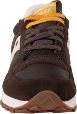 Saucony Heren Sneakers Brown Heren