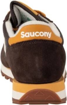 Saucony Heren Sneakers Brown Heren