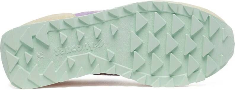 Saucony Jazz Triple Sneaker Tan Lilac Multicolor Dames