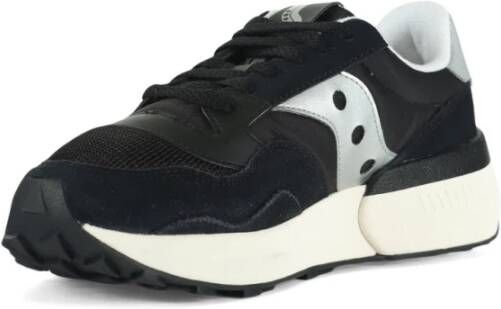 Saucony Leren en stoffen sneakers Jazz NXT Black Dames