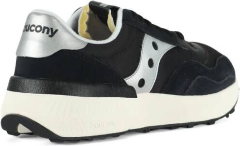 Saucony Leren en stoffen sneakers Jazz NXT Black Dames