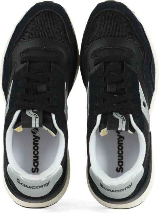 Saucony Leren en stoffen sneakers Jazz NXT Black Dames