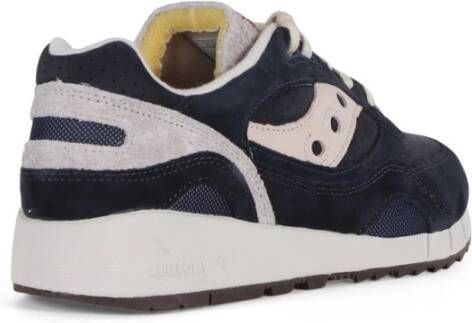 Saucony Leren en stoffen sneakers Shadow 6000 Blue Heren